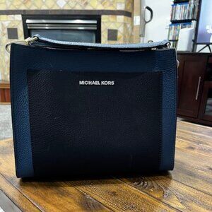 Michael Kors Blue/White Purse NWOT
